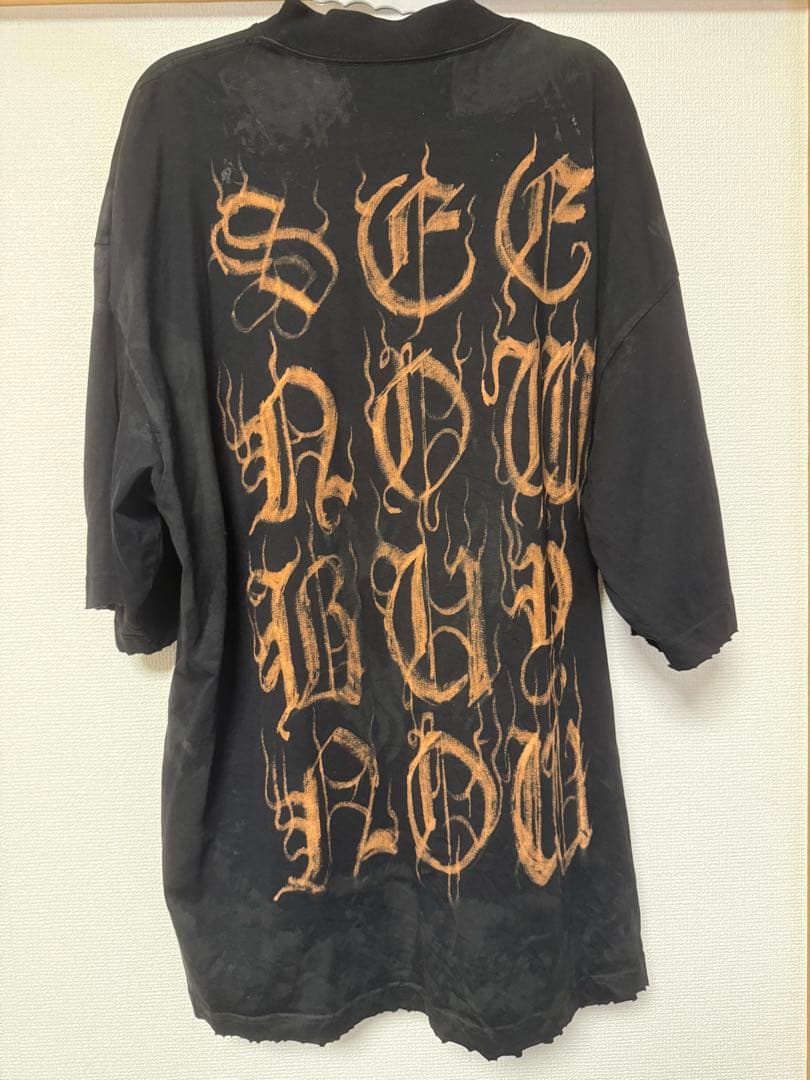 BALENCIAGA 23AW Heavy l Logo XS Tシャツ