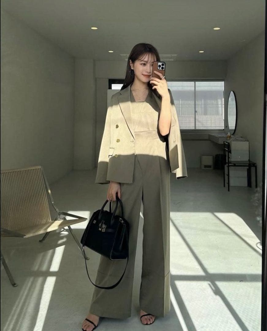 ジャケット・アウター laubeblanc Double breasted Blazer brown