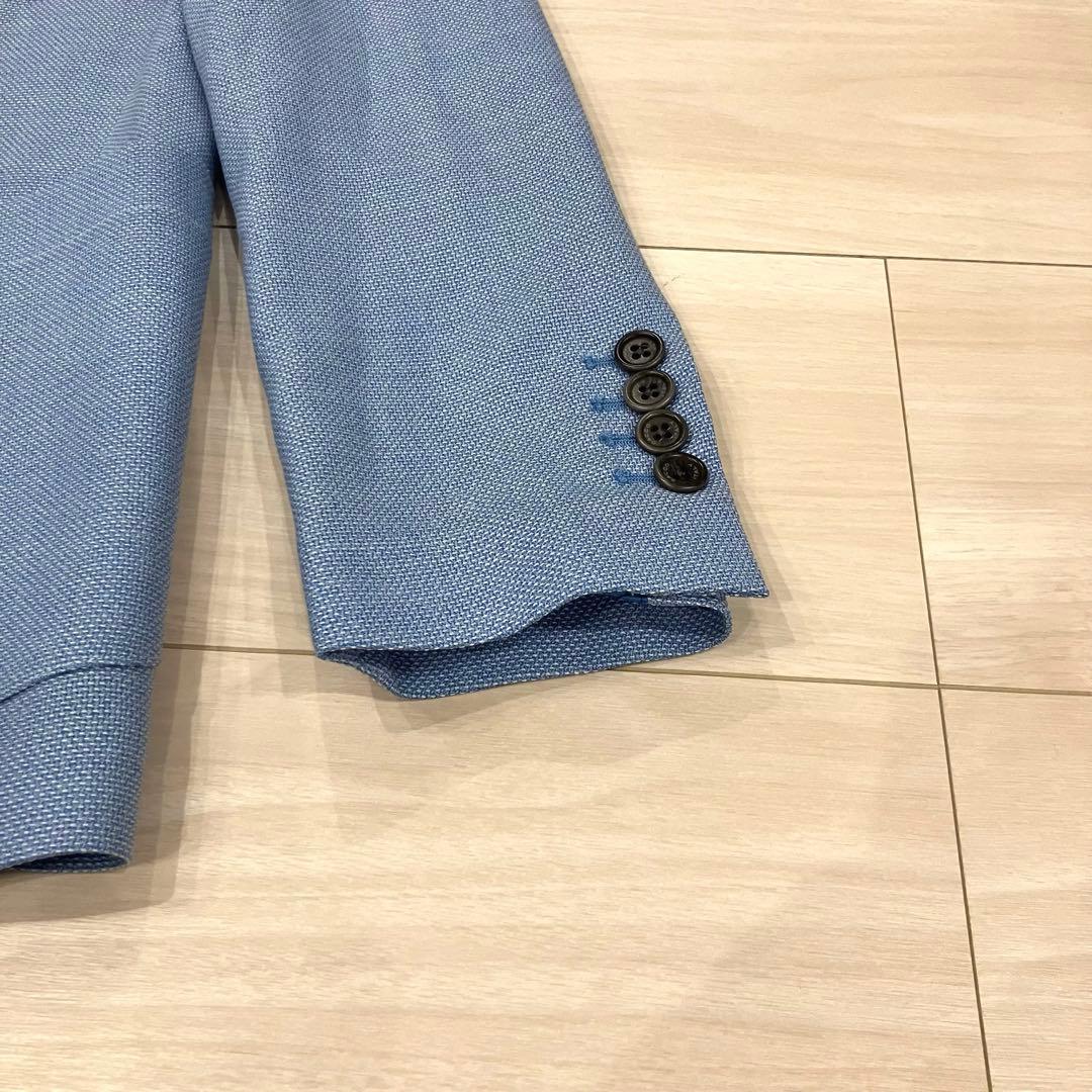 極美品✨SACCO ザッコ ホップサック ジャケット ブルー NAPOLI 48