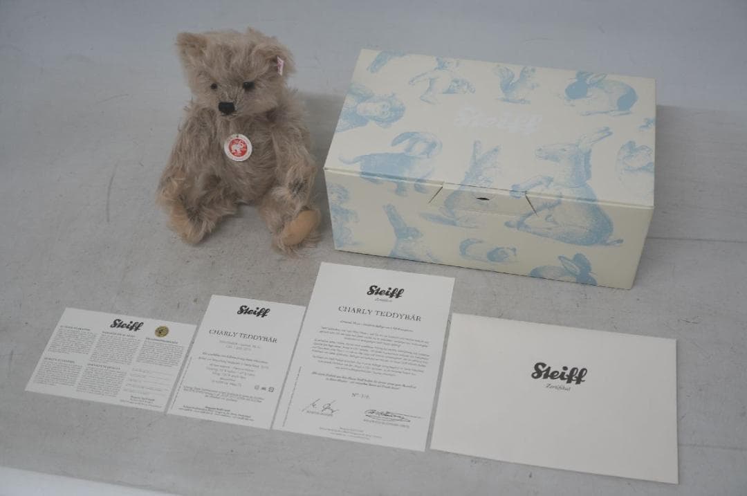 【M02-20】 Steiff シュタイフ チャーリー 2010 テディベア