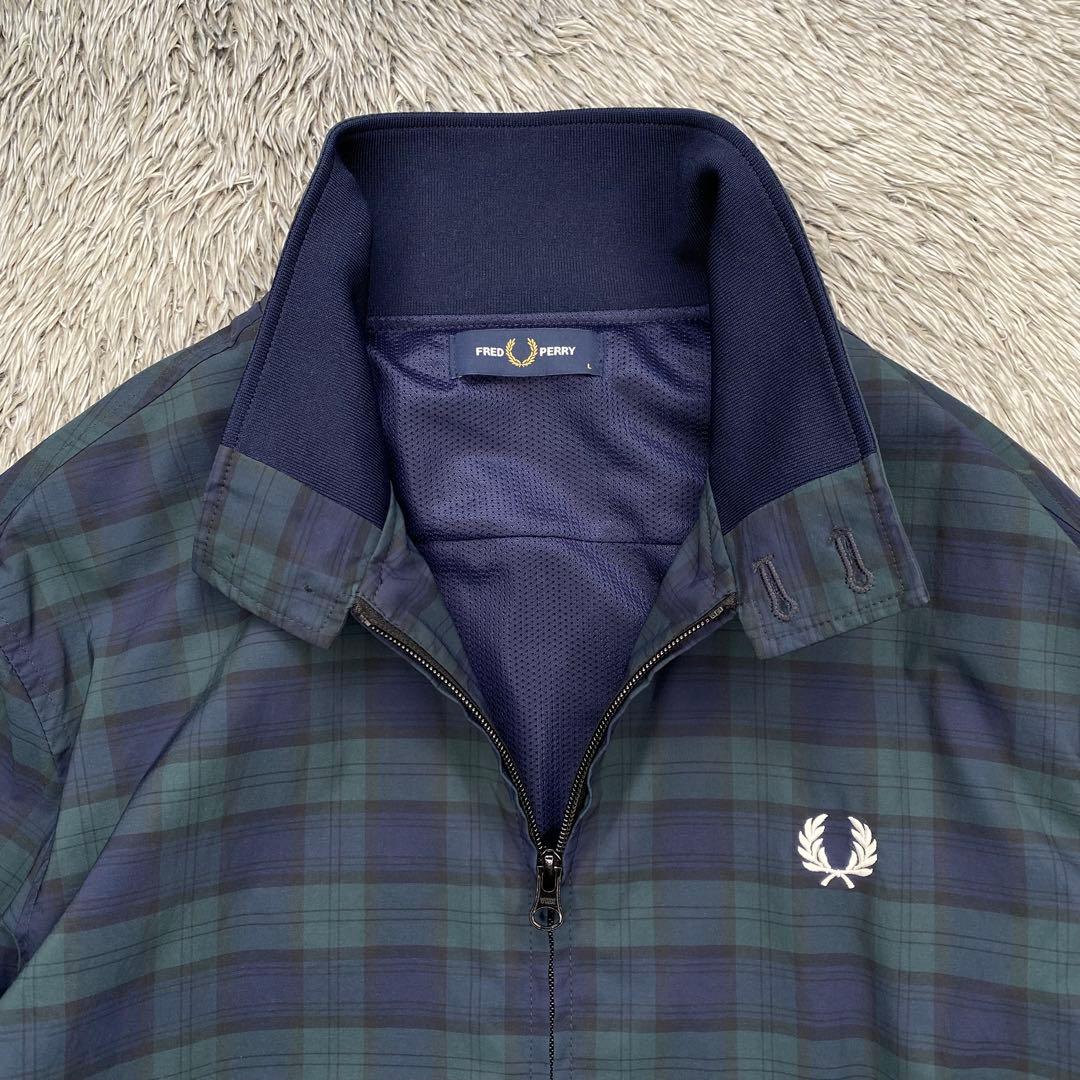 FRED PERRY フレッドペリー スイングトップ ブラックウォッチ柄