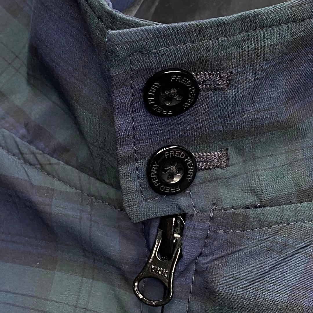 FRED PERRY フレッドペリー スイングトップ ブラックウォッチ柄
