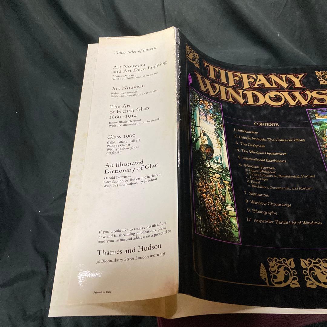TFFANY windows ； ALASTAIR DUNCAN 洋書 大型本
