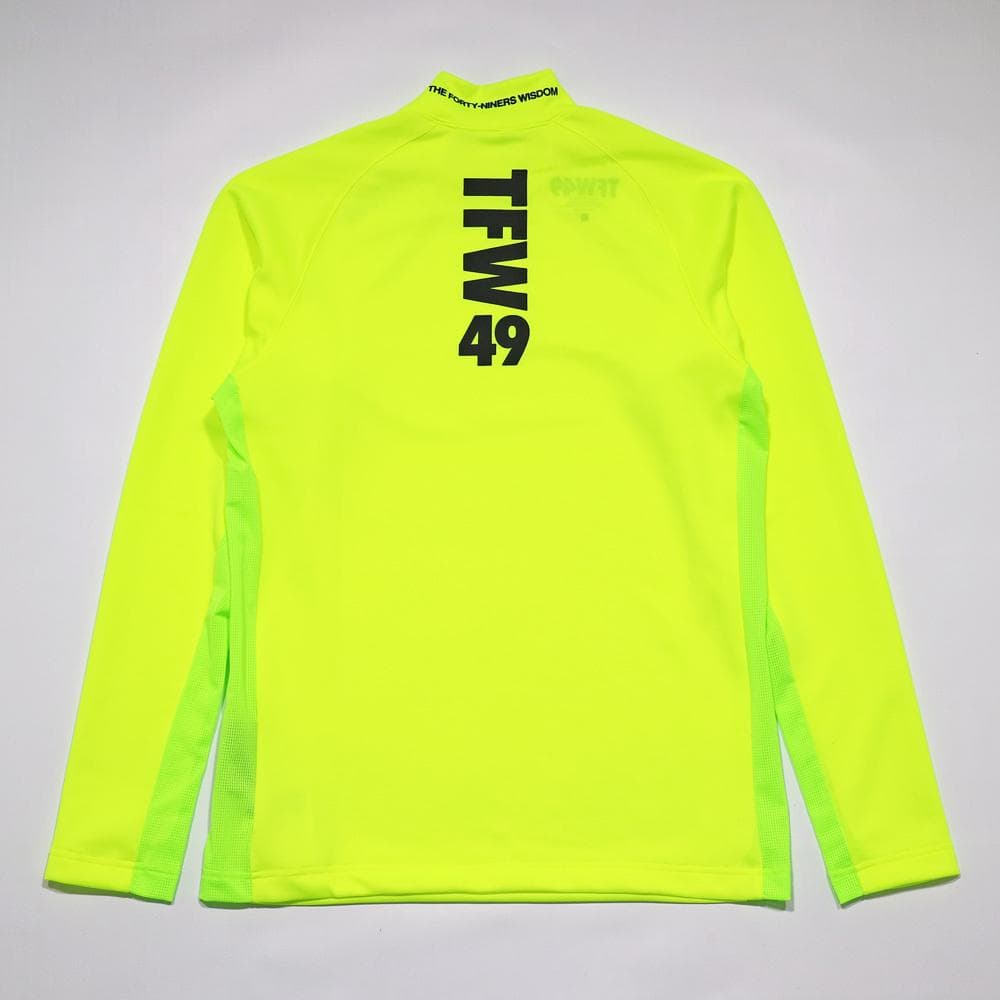 新品☆【TFW49】サイドメッシュモックネックT MOCK-NECK-T