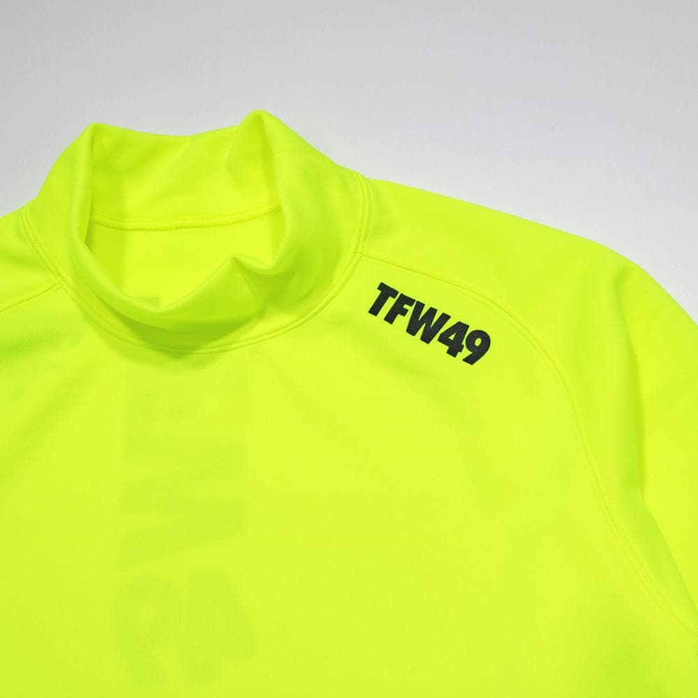 新品☆【TFW49】サイドメッシュモックネックT MOCK-NECK-T