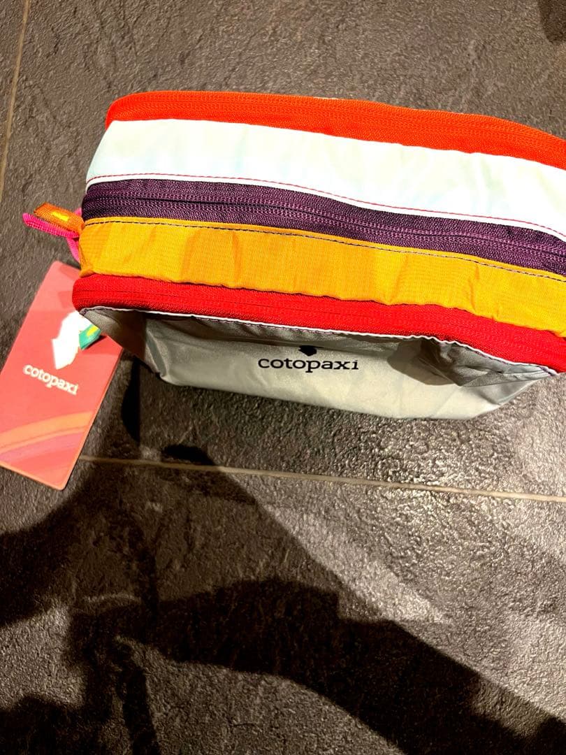 cotopaxi トラベルポーチ グレー マルチカラー