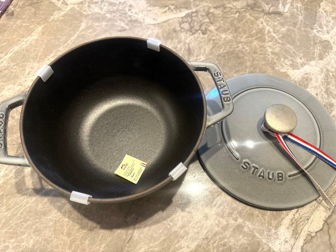 ストウブ STAUB Wa-NABE M 18cm グレー