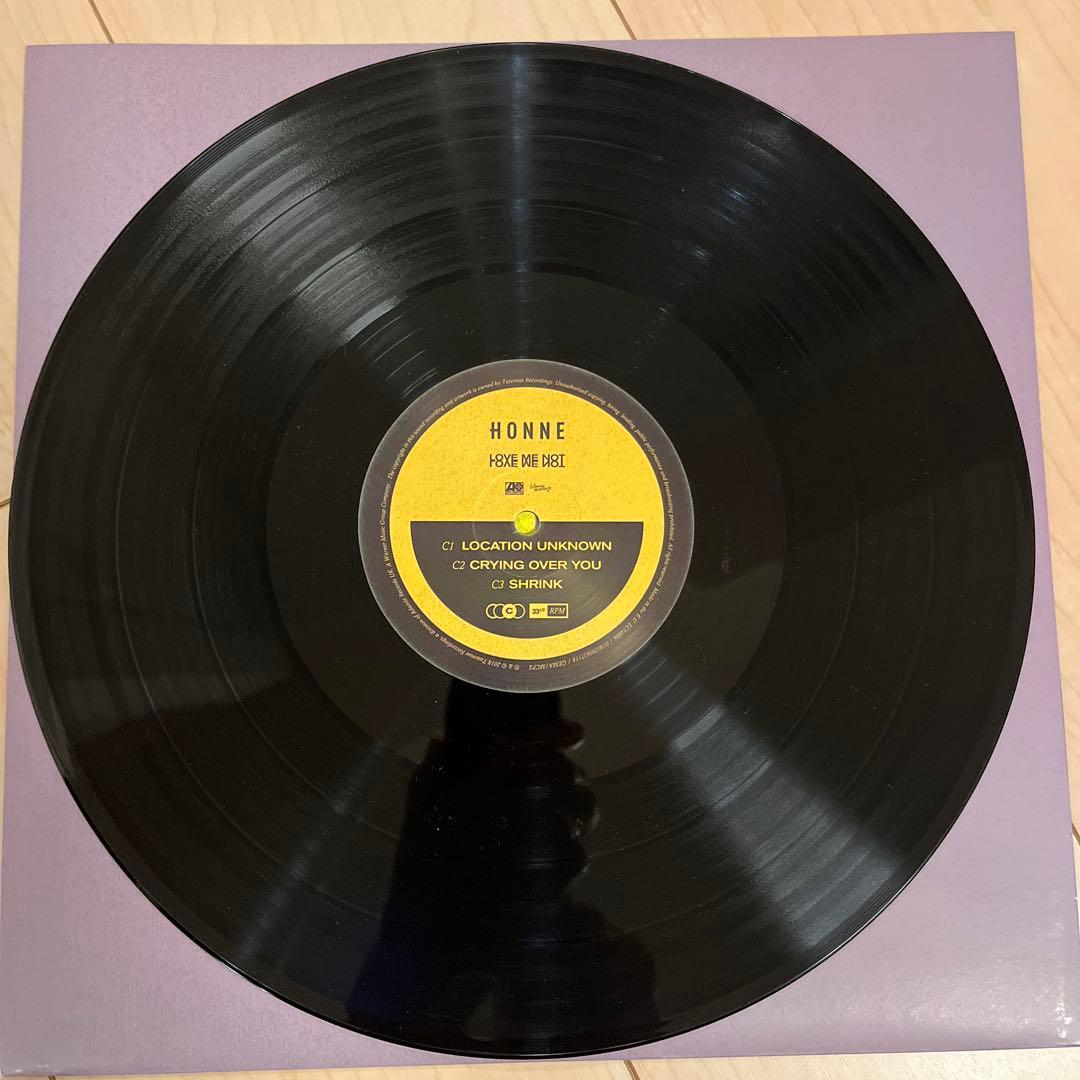 HONNE LOVE ME / LOVE ME NOT レコード