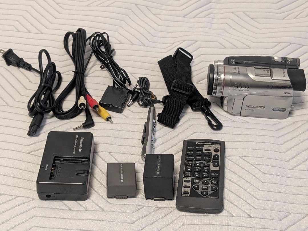 【美品】Panasonic　NV-GS200　MiniDV対応　豪華セット
