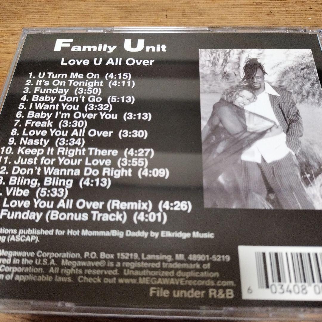 洋楽 Family Unit Love U All Over 2002 R&B