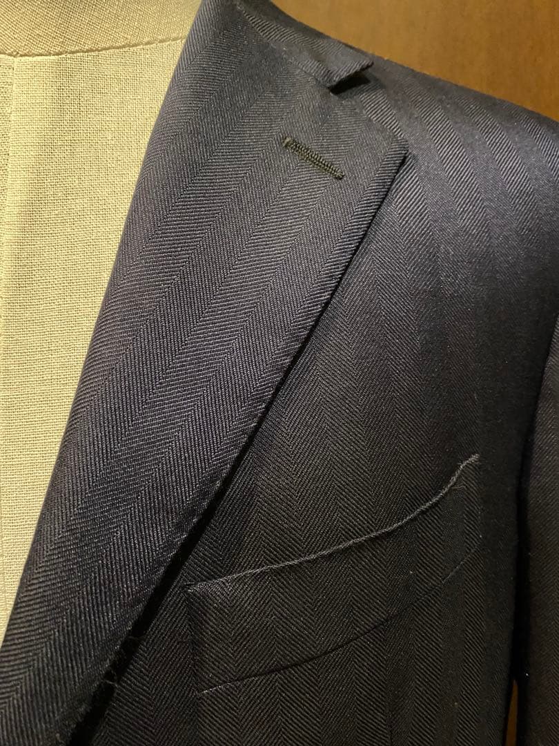 Cifonelli カルーゾ製 ジャケット シルクウール　イタリア製　フレンチ