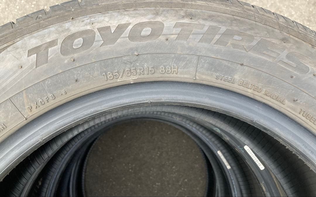 TOYO 185/65R15 25年製 夏タイヤ 【南-139 ①】