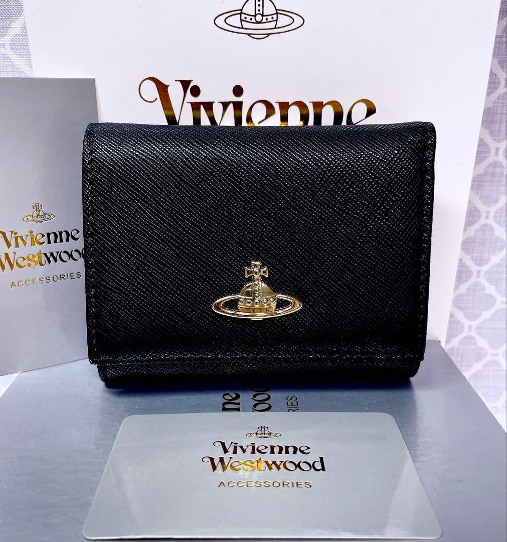 【大人気♡ショッパー付】新品 ヴィヴィアン・ウエストウッド 3折り財布