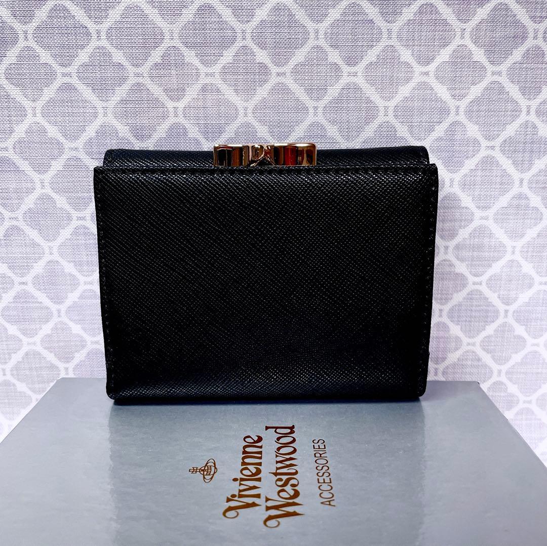 【大人気♡ショッパー付】新品 ヴィヴィアン・ウエストウッド 3折り財布