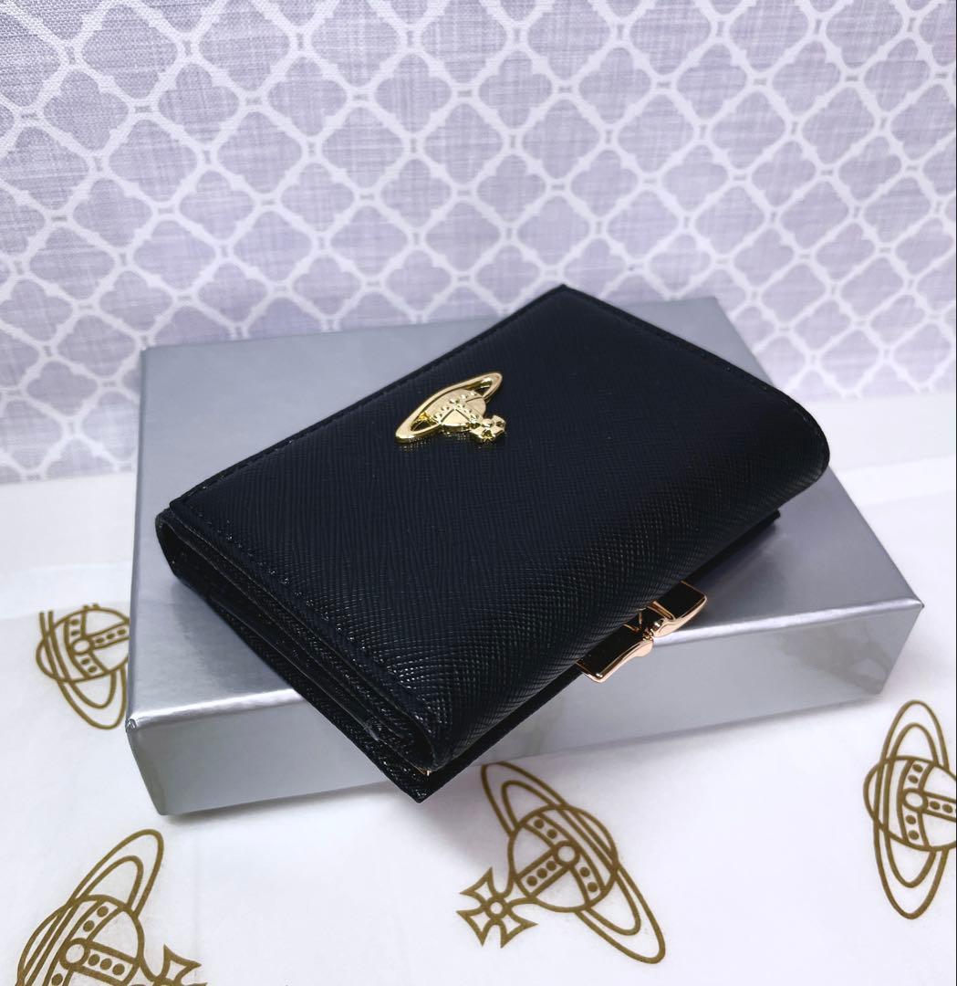 【大人気♡ショッパー付】新品 ヴィヴィアン・ウエストウッド 3折り財布