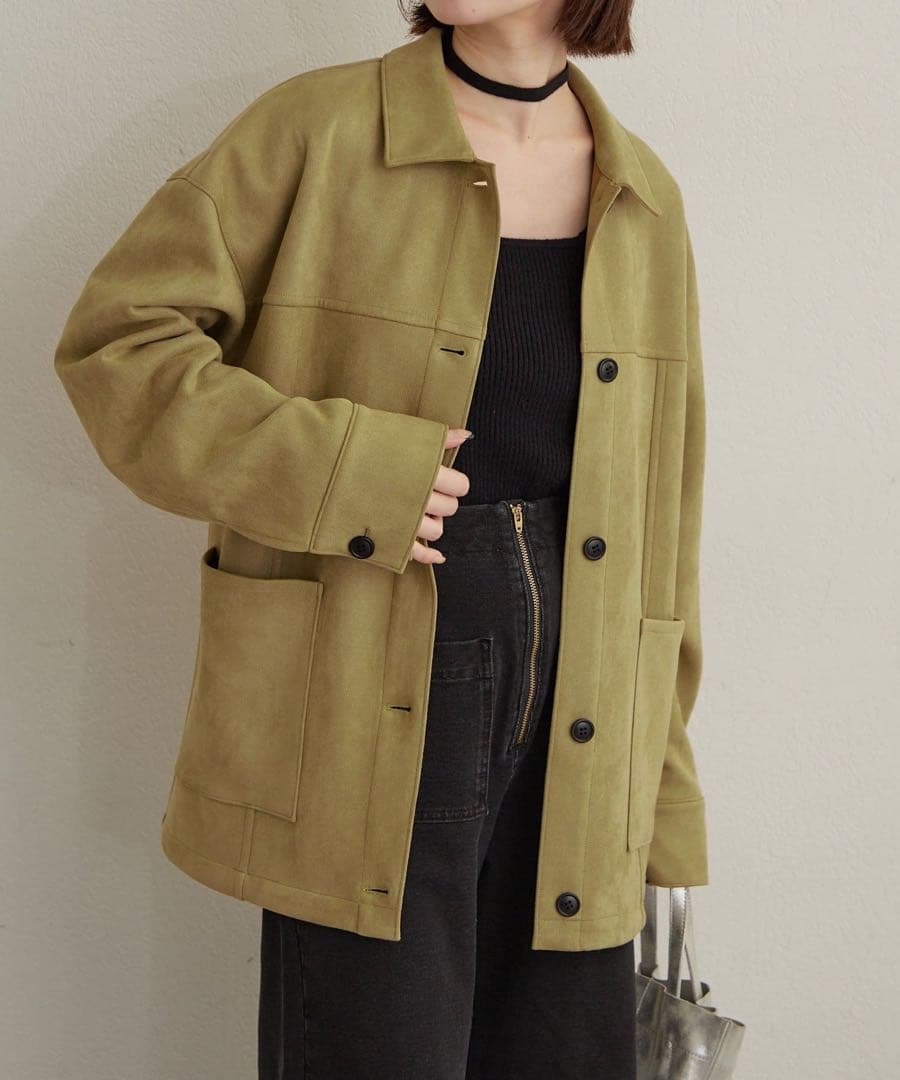 Omekashi / 新品・未使用 スエードジャケット