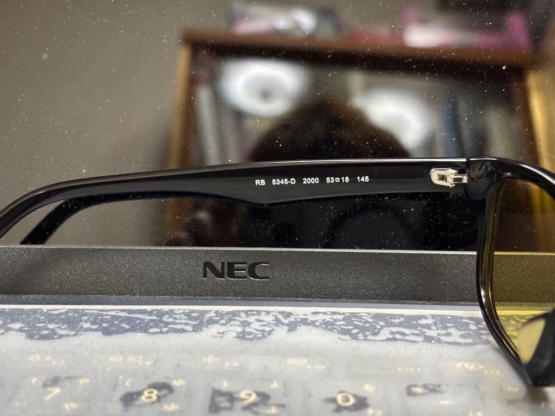Ray-Banレイバン RB5345-D 2000 53□18 145 伊達眼鏡