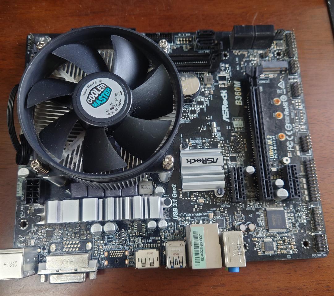 ASRock B360M マザーボード + i7-9700F