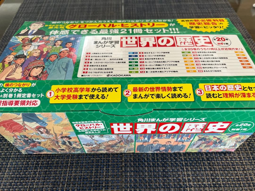 世界の歴史 角川まんが学習シリーズ 21冊セット