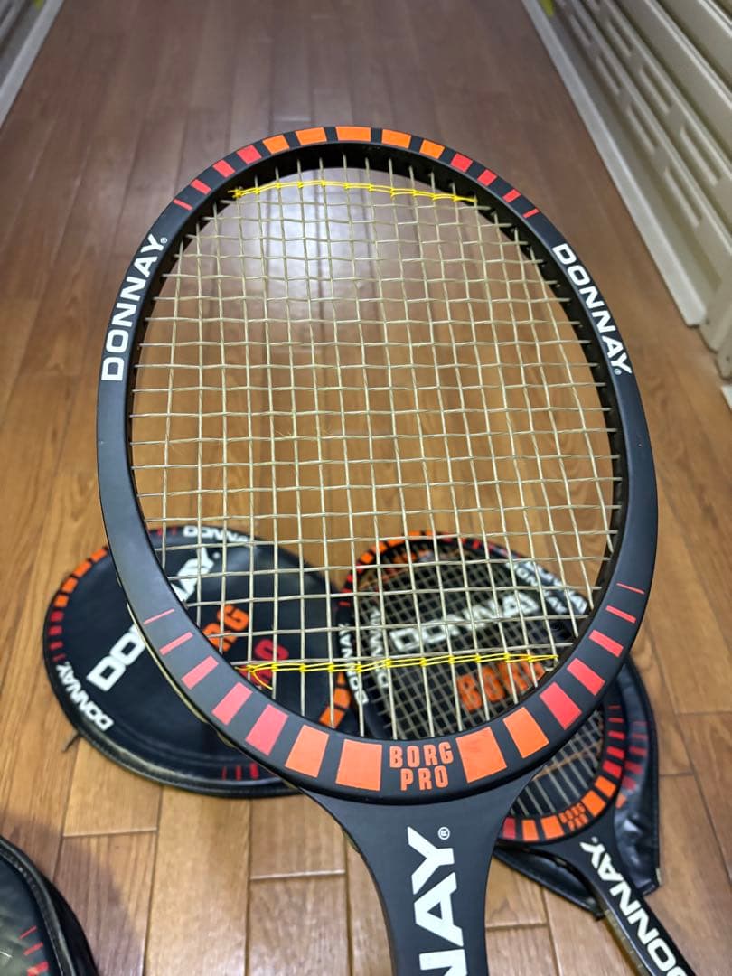 DONNAY BORG PRO ラケット 2本＋専用ケース付き