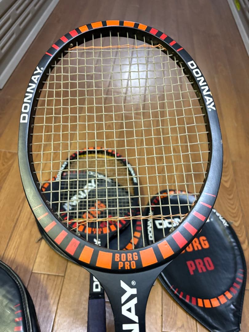 DONNAY BORG PRO ラケット 2本＋専用ケース付き