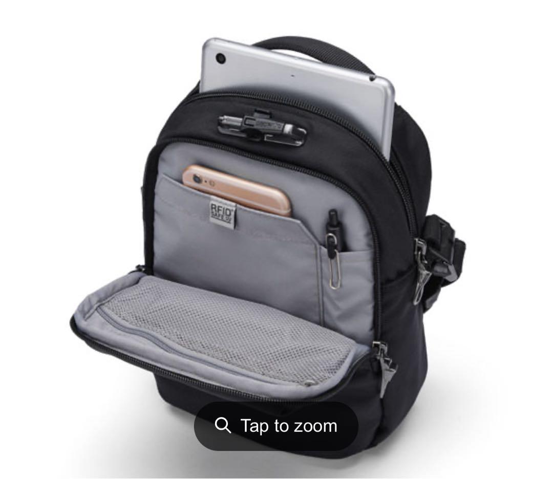 美品　Pacsafe パックセーフ Vコンパニオン クロスボディ