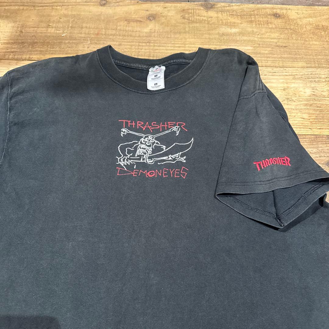 90’s Thrasher スラッシュ　ビンテージtシャツ　他社ボディー