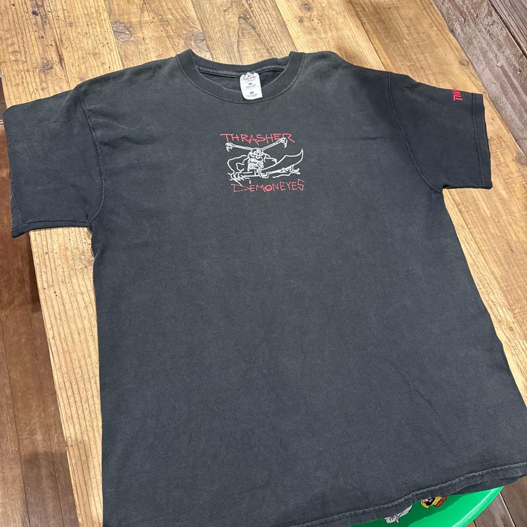 90’s Thrasher スラッシュ　ビンテージtシャツ　他社ボディー