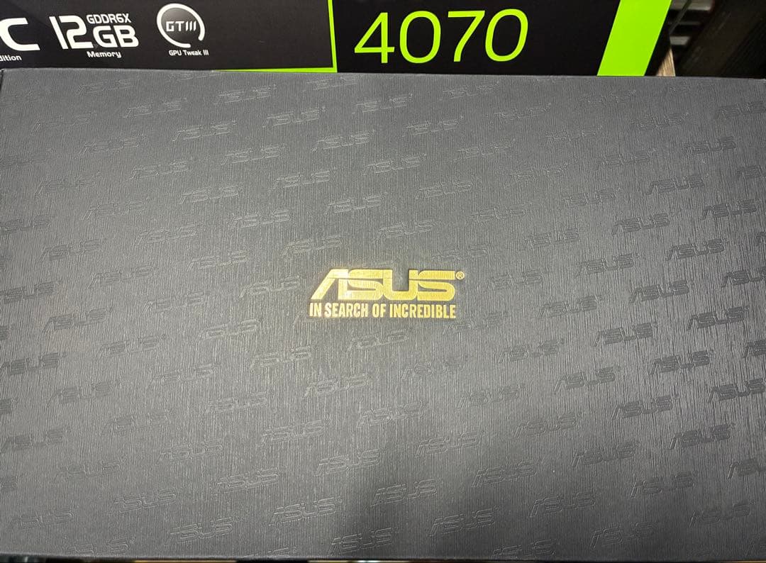 【動作確認済】ASUS GEFORCE RTX4070 12GB DUAL OC