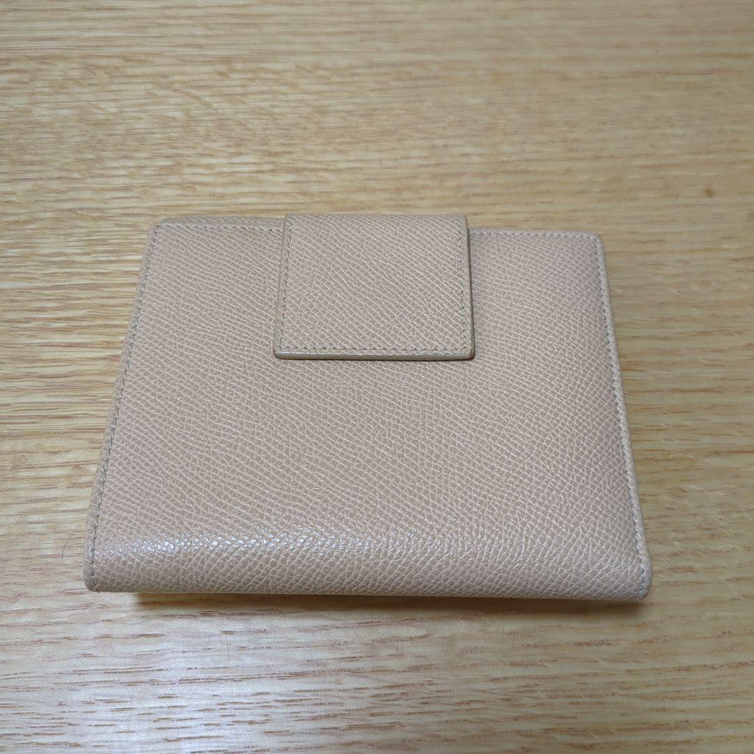 BVLGARI ベージュ 三つ折り財布