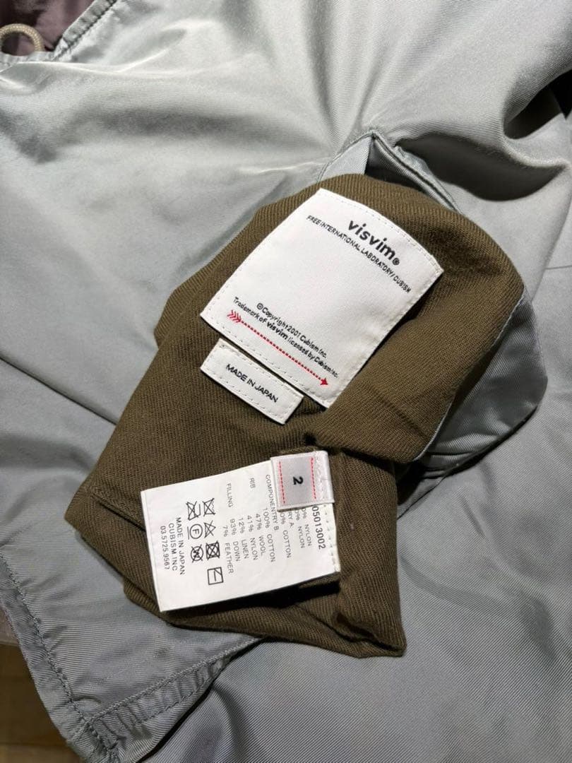 VISVIM FW23 “CORPS DOWN JACKET”