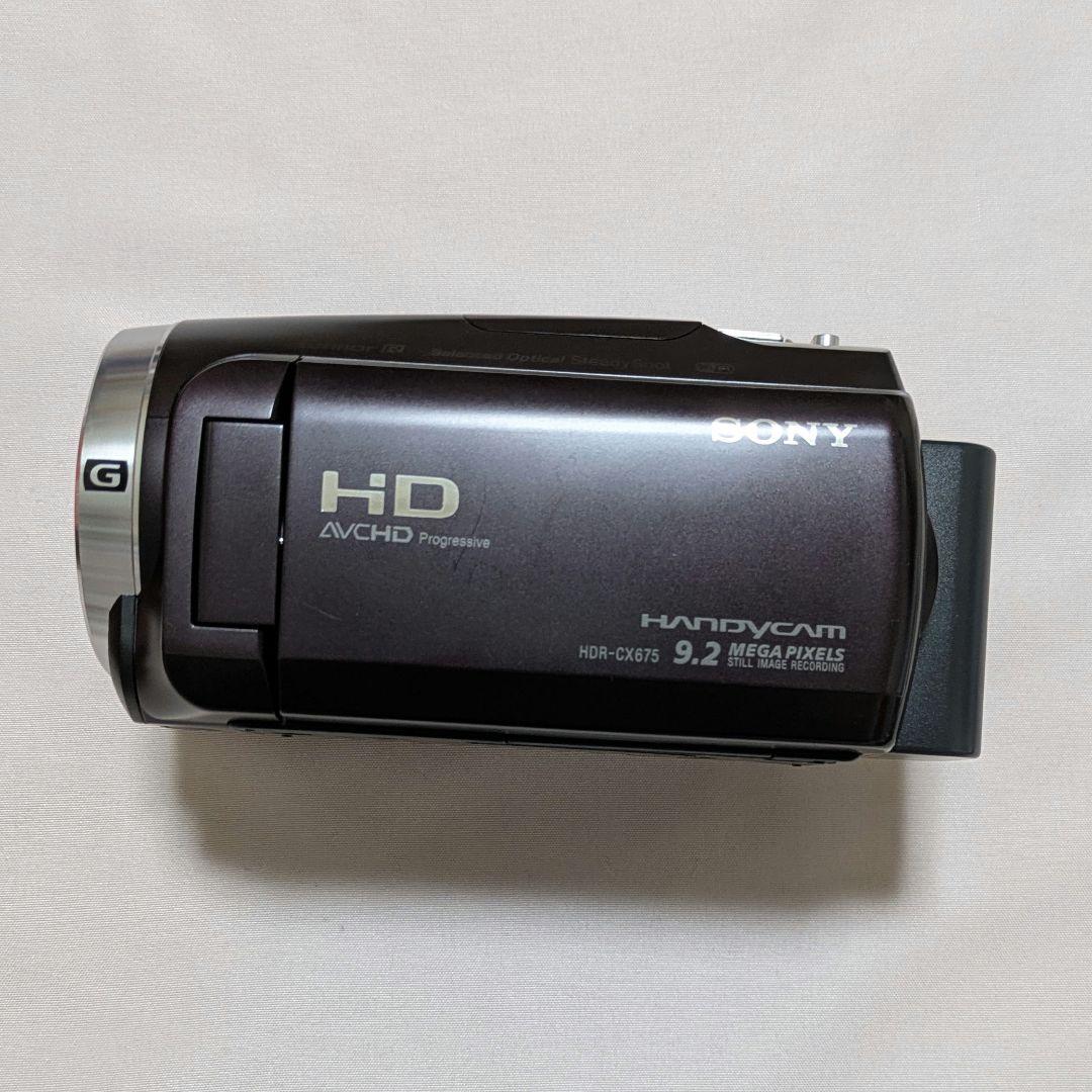 SONY HDR−CX675 (ボルドーブラウン) デジタルビデオカメラ