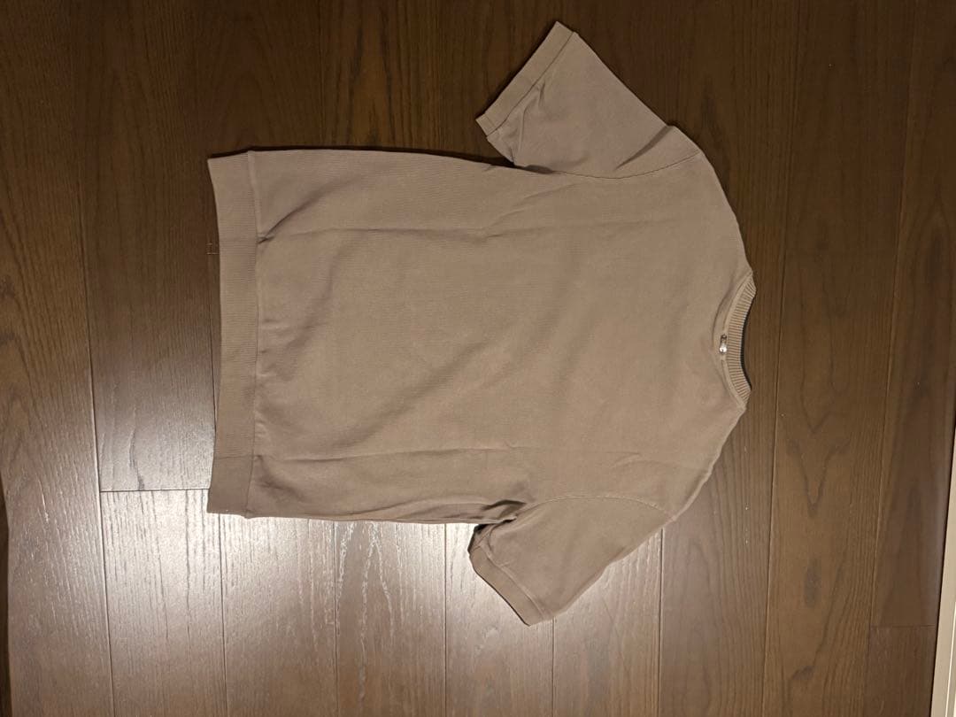 ヘルノHERNO /コットン編みジャージー半袖カットソー/48/トープ