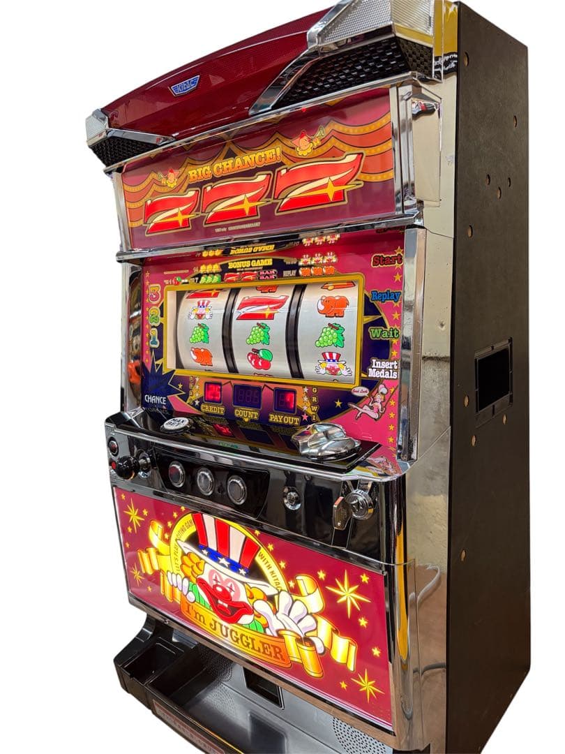 【送料込】アイムジャグラーEX AE-KT パチスロ 実機 直接引取可