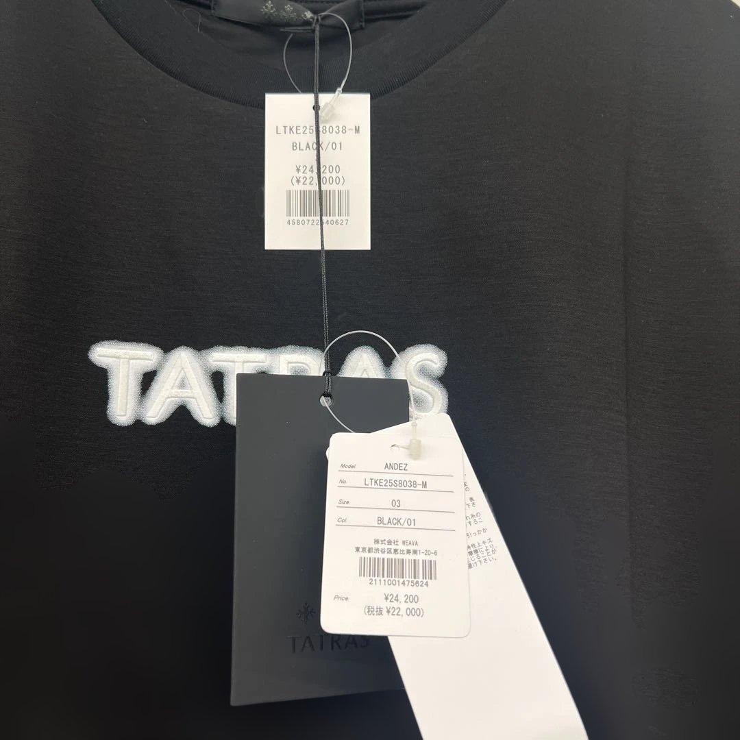 M*♡様 1287TATRAS ANDEZロゴプリントTシャツLTKE25S80