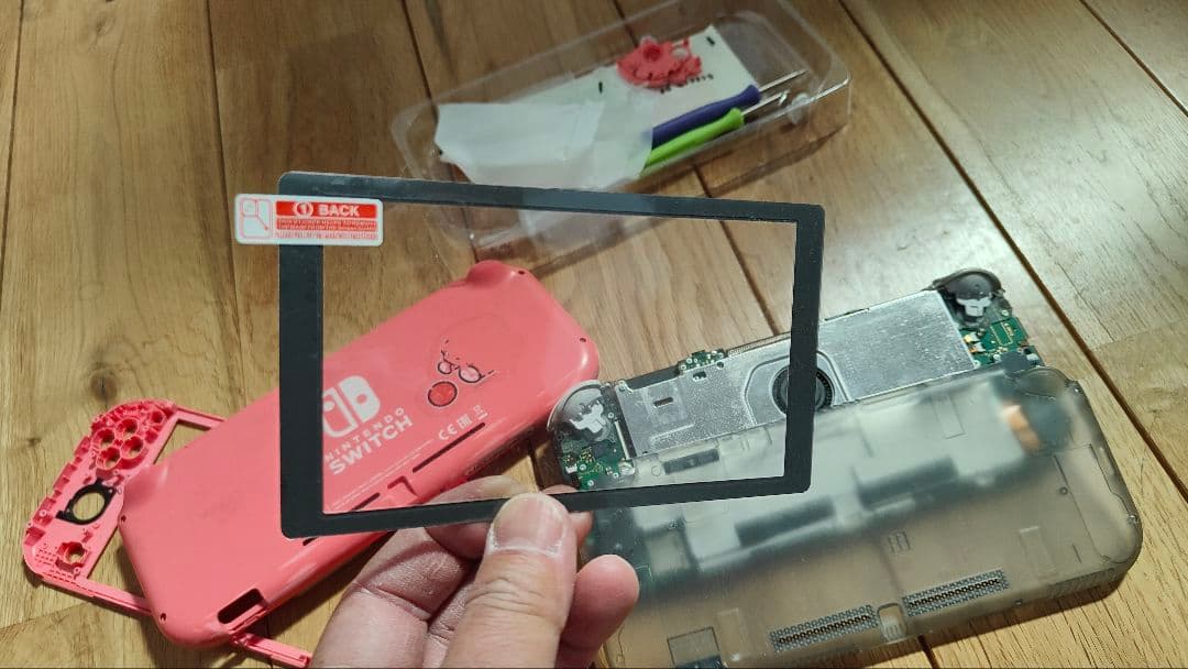 ※実働ジャンク Nintendo Switch Lite ピンク 本体