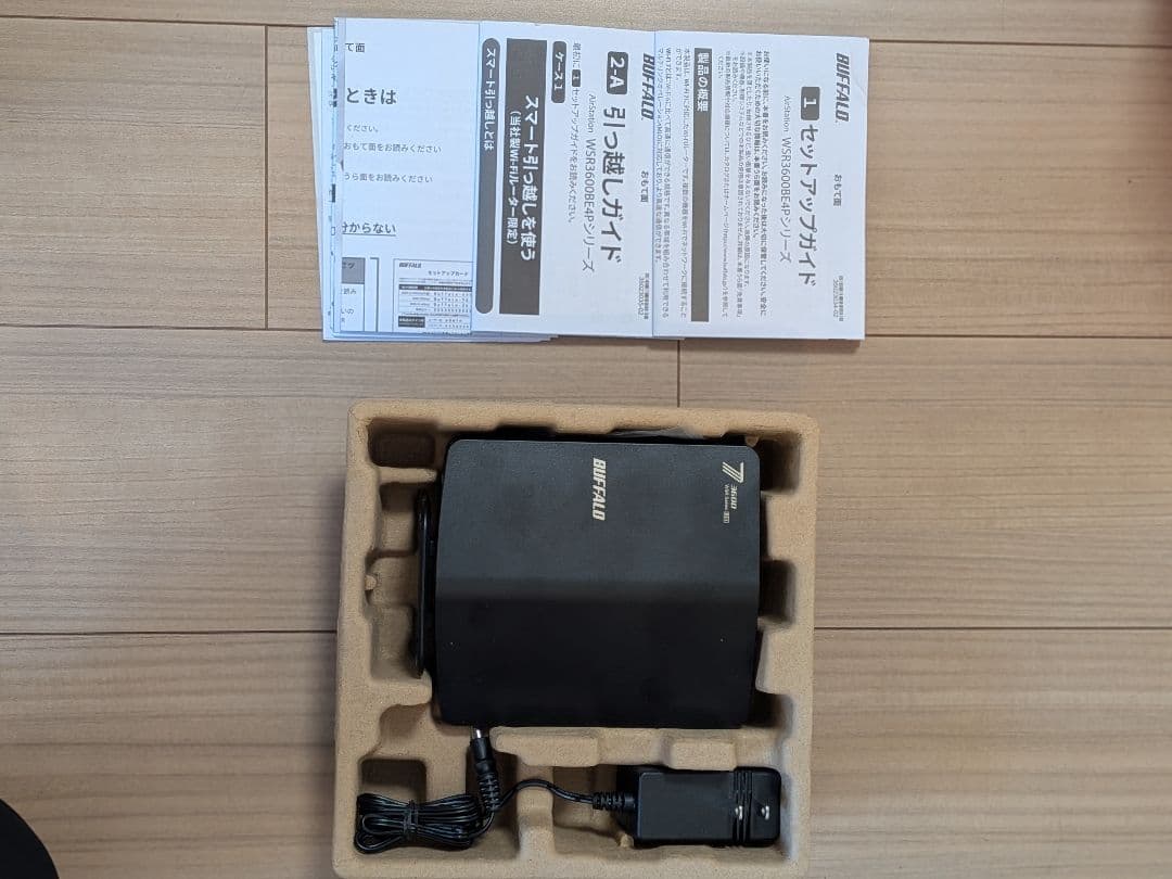 BUFFALO WSR3600BE4P/DBK Wi-Fi 7ルーター