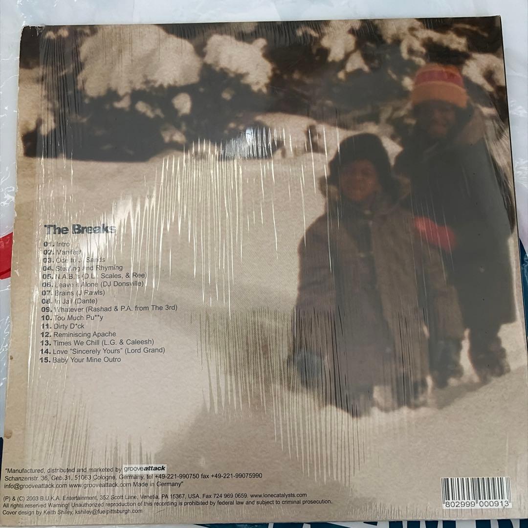 洋楽 J.Sands The Breaks Vol.1 2LP