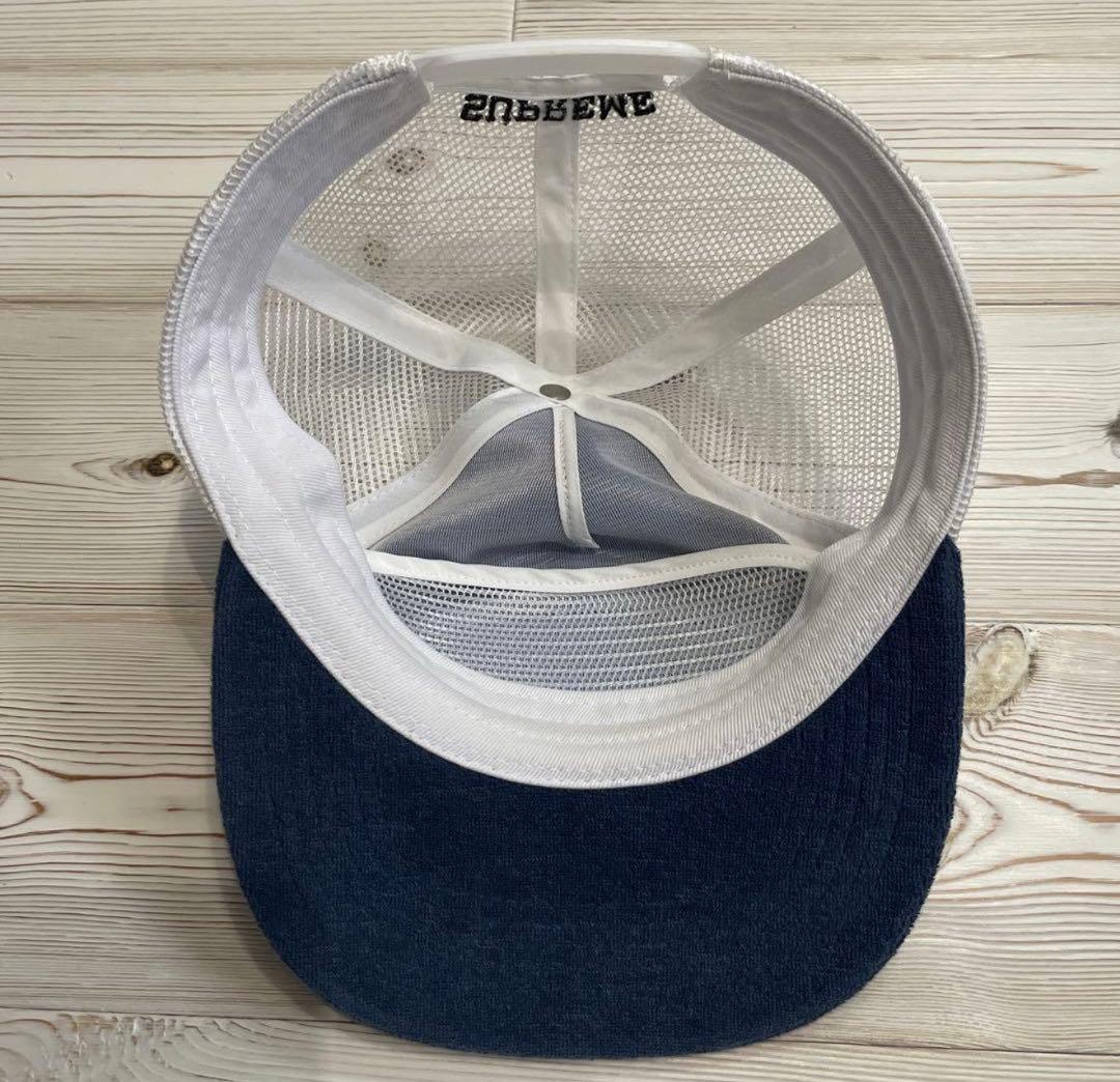 早い者勝ちSupreme terrymesh back 5 panel blue