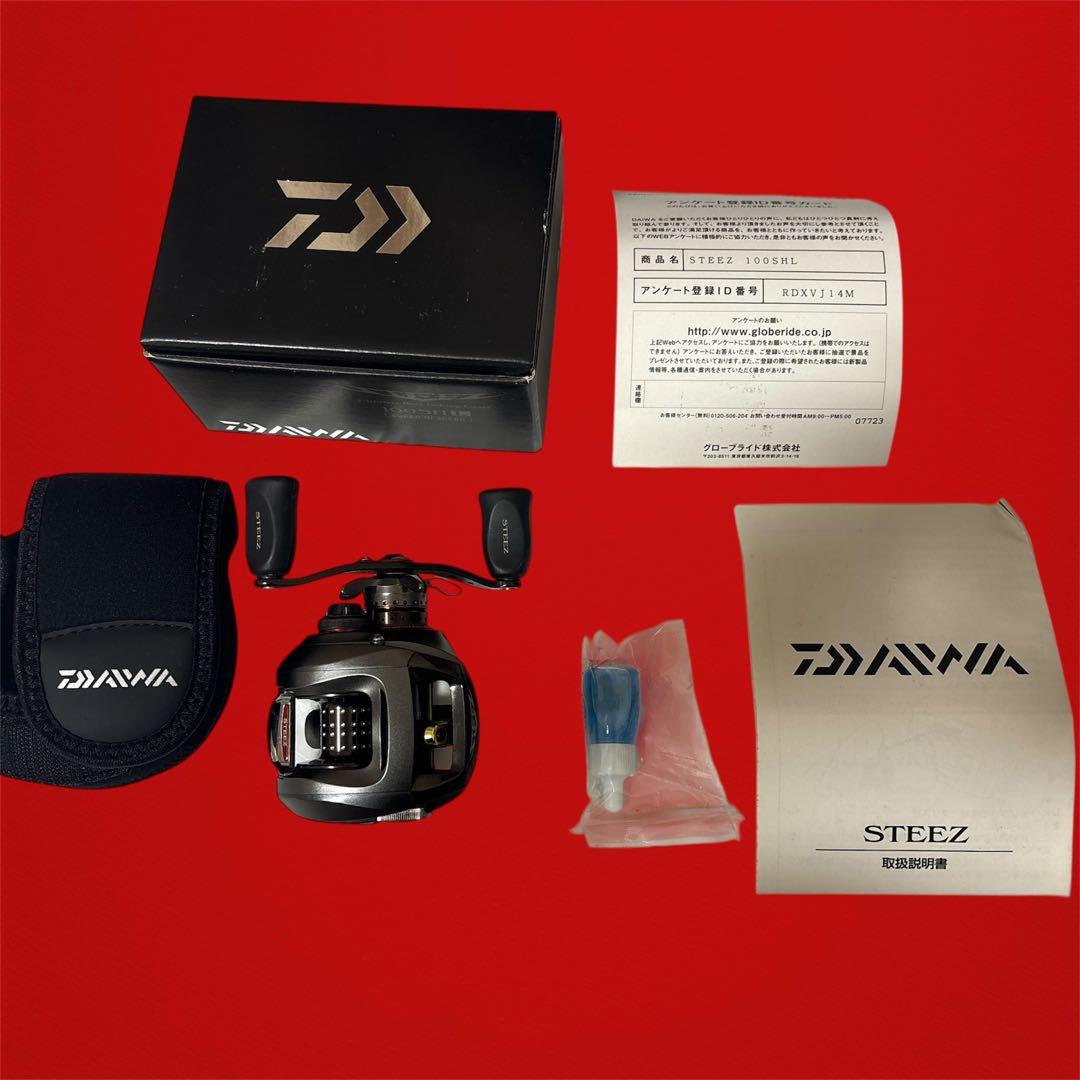 DAIWA STEEZ 100SHL ベイトリール