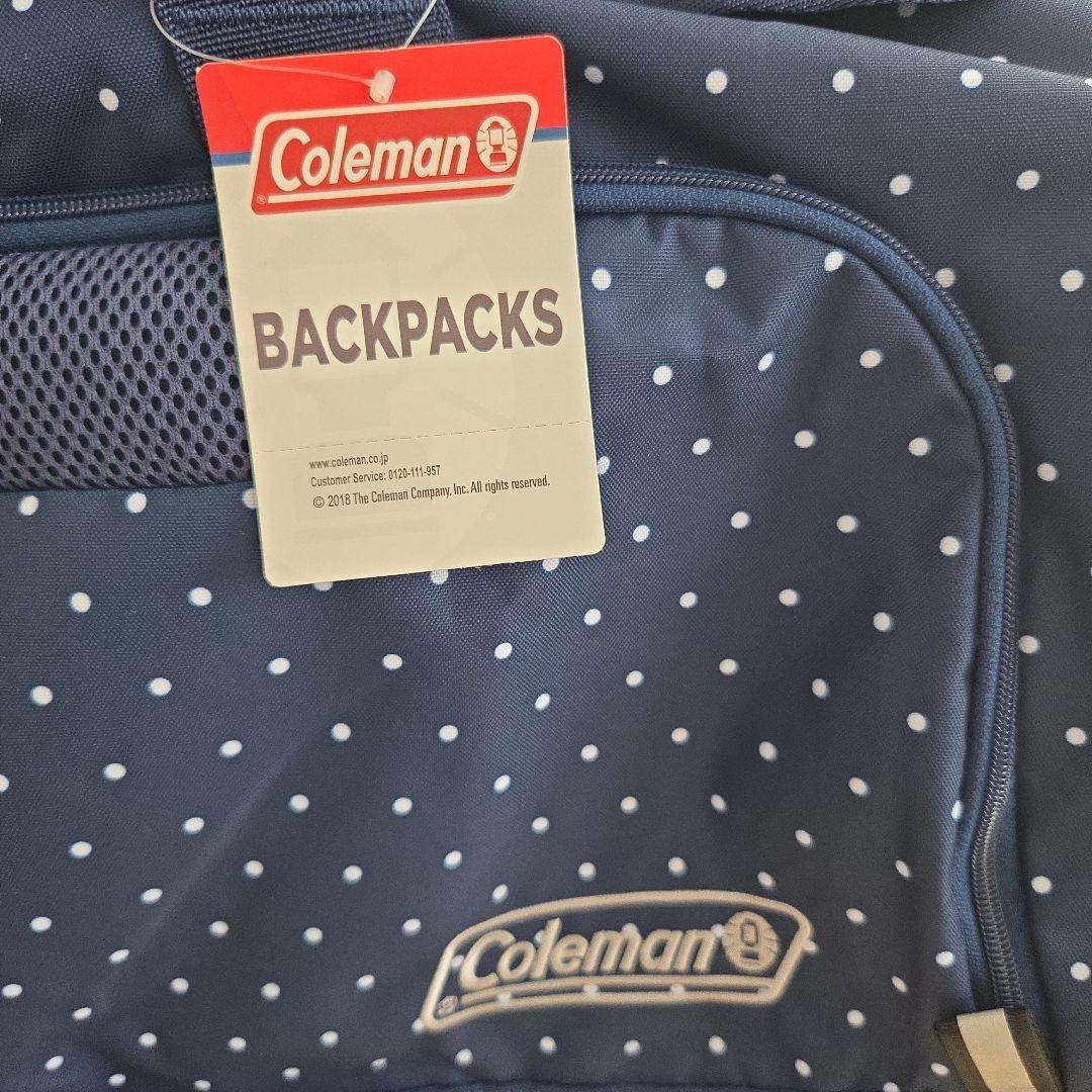 Coleman ●ボストンバッグ ●LG 80L ドット柄