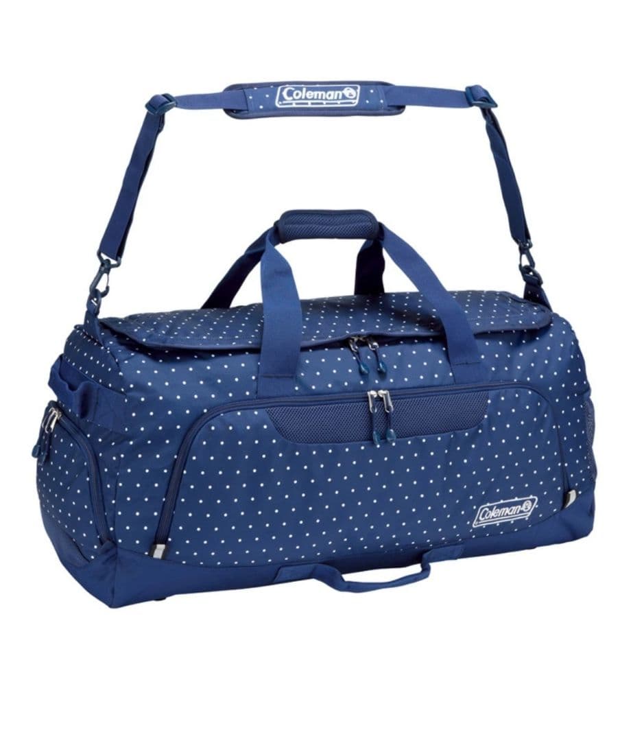 Coleman ●ボストンバッグ ●LG 80L ドット柄