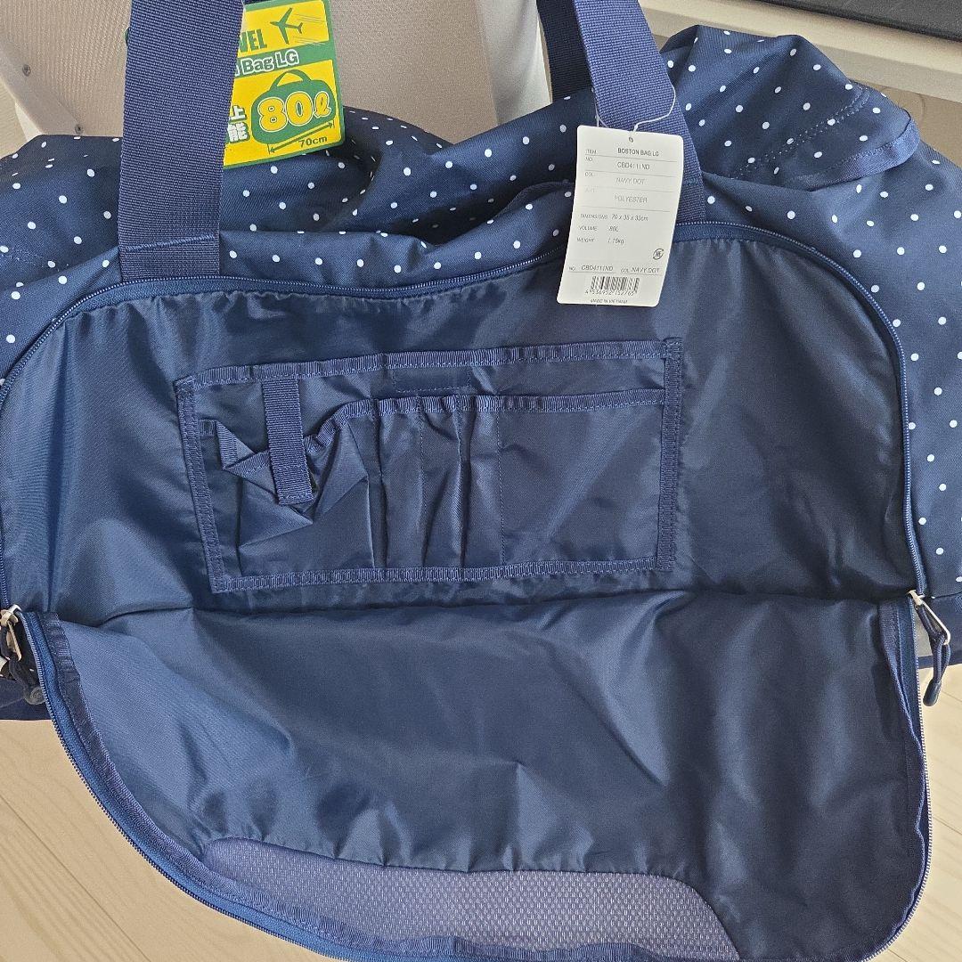 Coleman ●ボストンバッグ ●LG 80L ドット柄