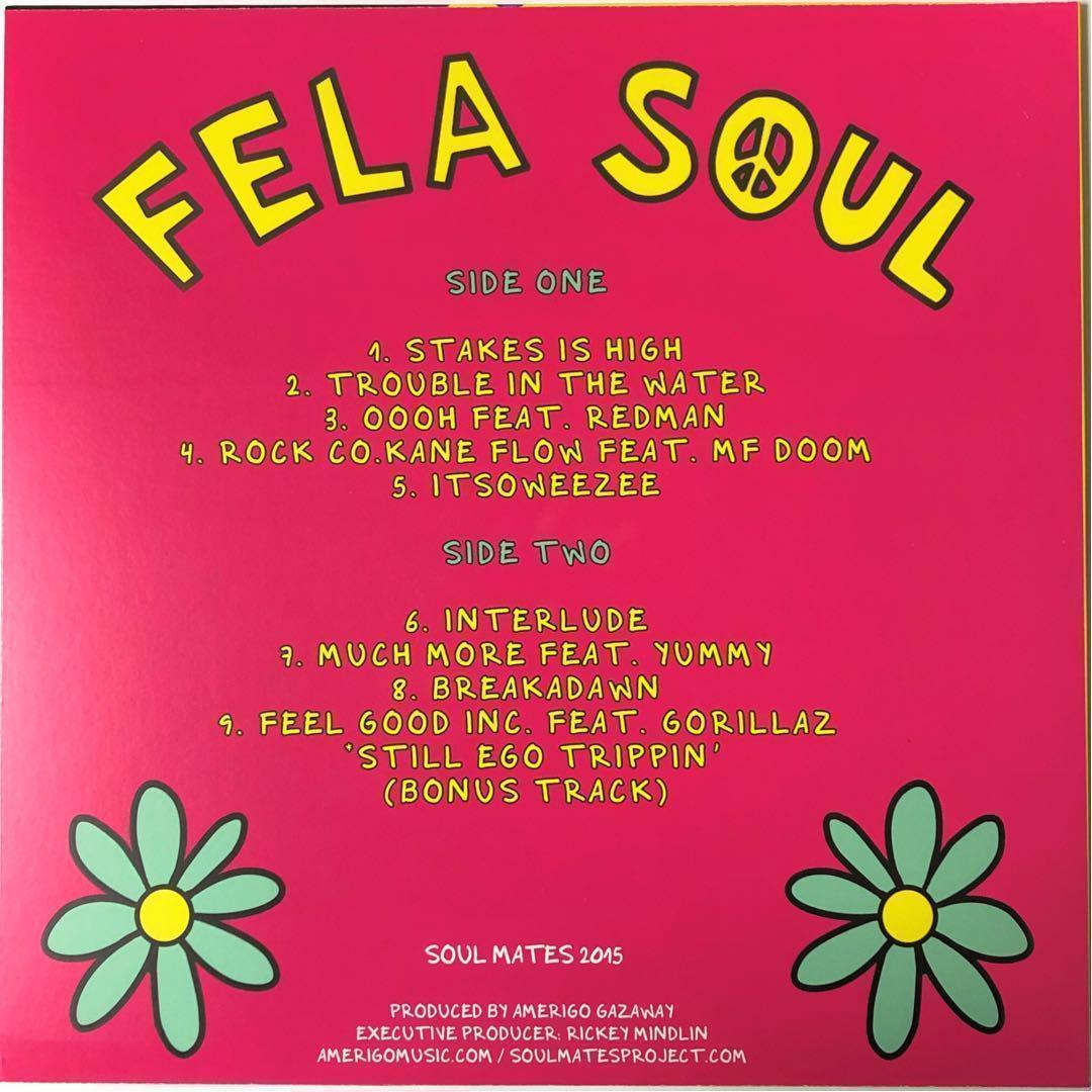 新品 Fela Soul /Fela Kuti vs De La Soul LP