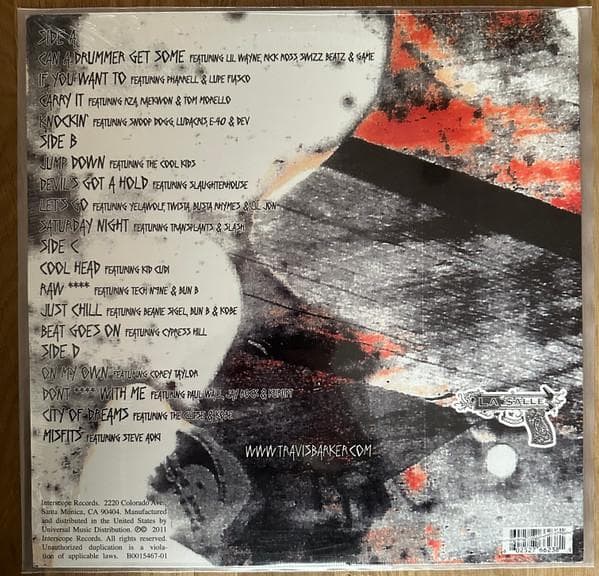 洋楽 Travis Barker Give The Drummer Some 2LP