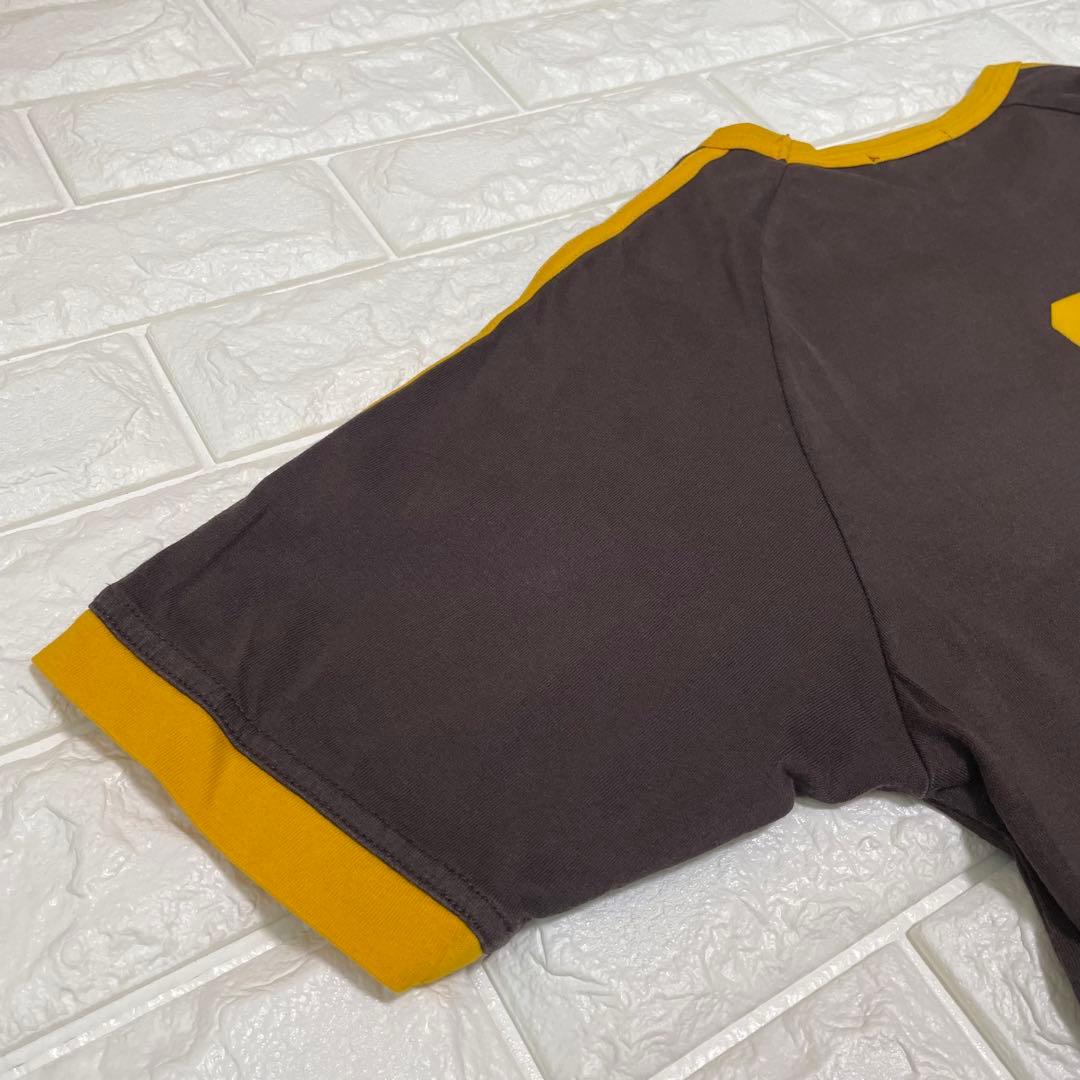 バーバリー ブラックレーベル リンガーネックＴシャツ M ホースマーク 半袖