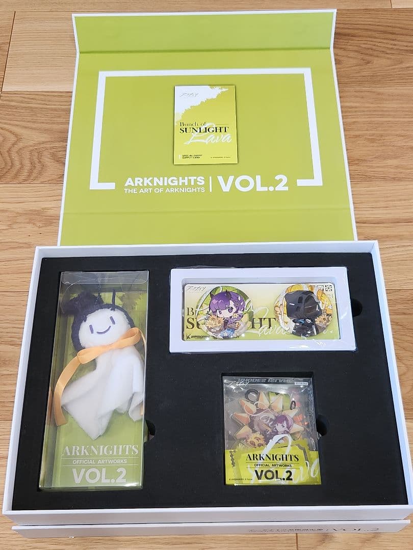 【送料無料】アークナイツ　美術設定集　vol.1＆vol.2セット　日本語版
