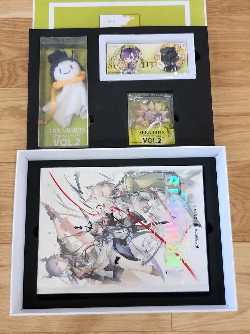 【送料無料】アークナイツ　美術設定集　vol.1＆vol.2セット　日本語版