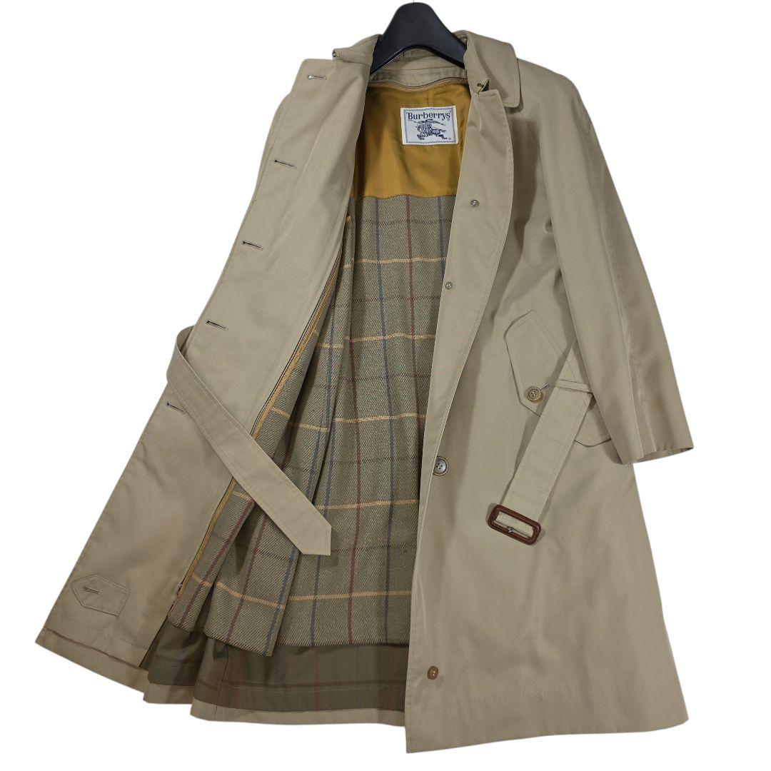 omocha様✨BURBERRY　ステンカラーコート　ライナー　ベルト　チェック