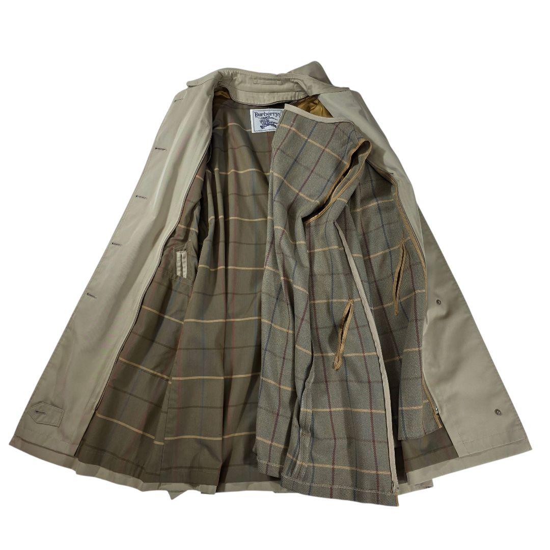 omocha様✨BURBERRY　ステンカラーコート　ライナー　ベルト　チェック